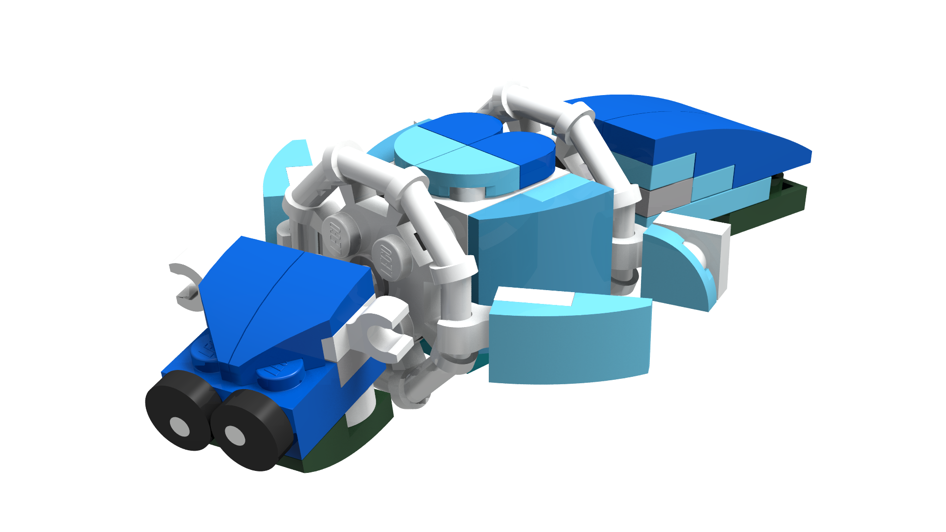 Lilliputian Guardian: LEGO 31136 Alternate Build – Titanfin 3