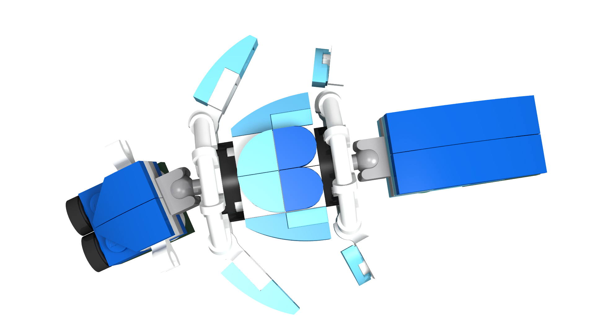 Lilliputian Guardian: LEGO 31136 Alternate Build – Titanfin